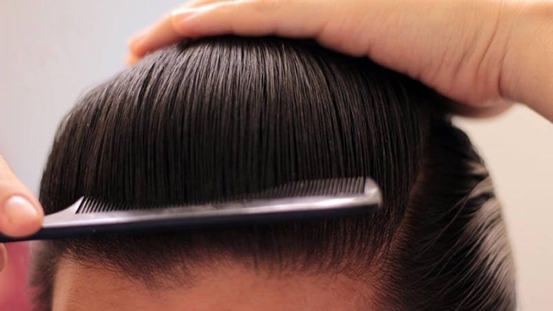 Cách tạo độ phồng cho tóc nam