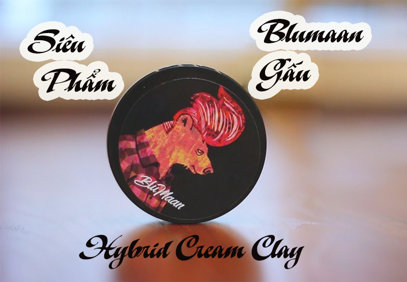 Blumaan Hybrid Cream Clay- gấu hồng