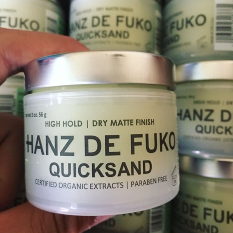 sáp vuốt tóc Hanz De Fuko thì Quicksand