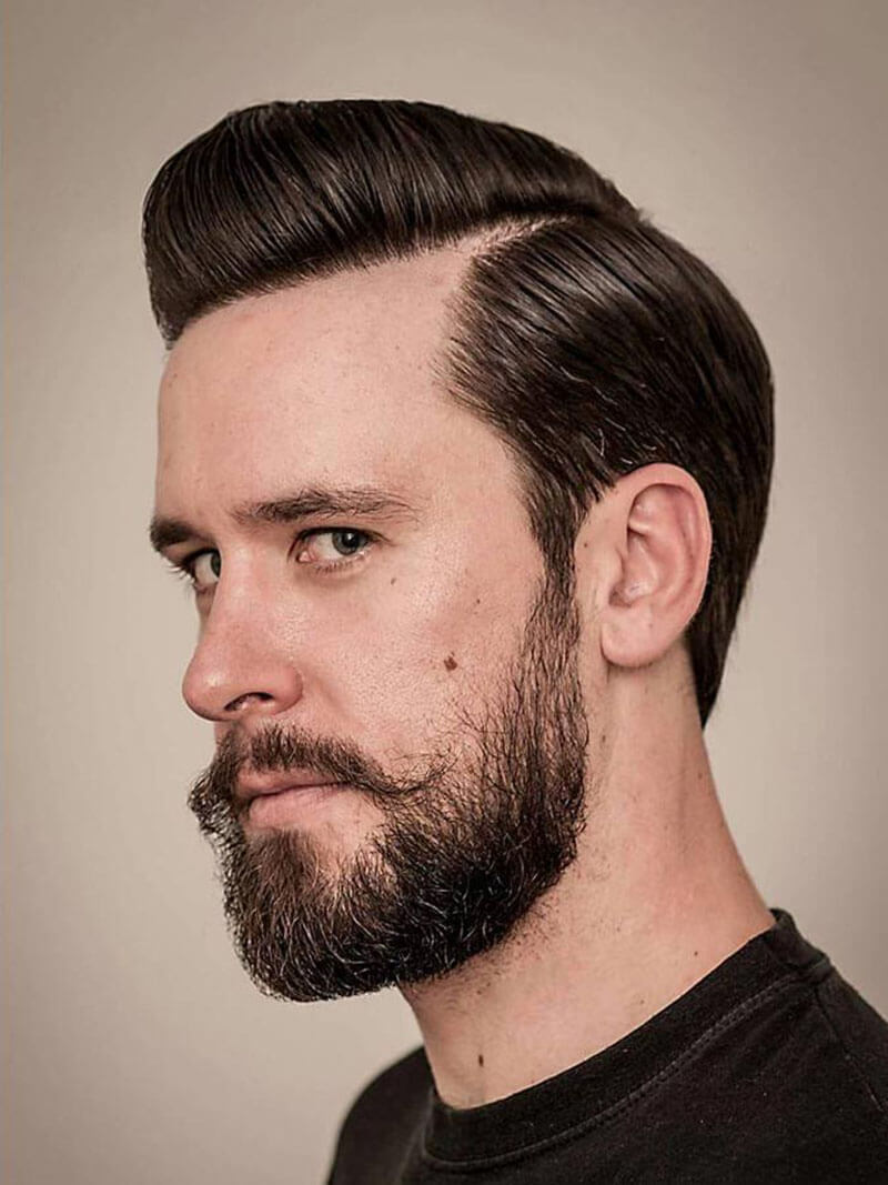 MORRIS MOTLEY 2020  Ly The BarberShop  MODERN POMPADOUR HairStyle    Mans Styles