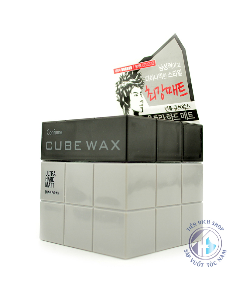 sáp vuốt tóc Cube Wax Ultra Hard Matt
