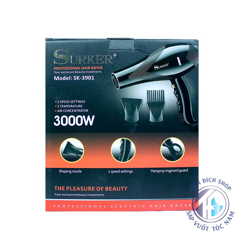 Máy sấy tóc Surker SK-3901 3000w cao cấp
