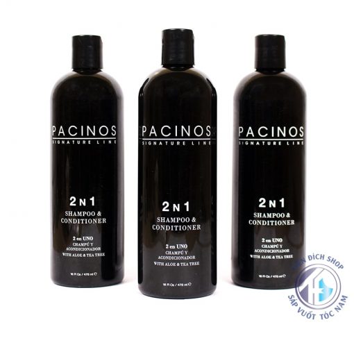 Dầu gội xả Pacinos 2 N 1 Shampoo & Conditioner 473ml