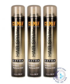Gôm xịt tóc Colmav Professional 360ml - Extra Strong Hold & Gloss Texture Mist