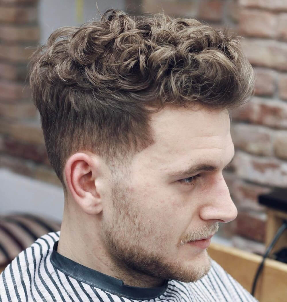 37 Kiểu tóc uốn gợi cảm dành cho nam giới  The Fist Barbershop