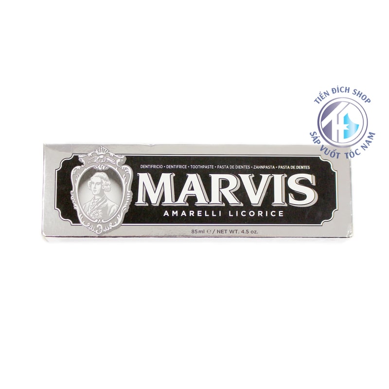 Kem đánh răng Marvis Amarelli Mint (màu đen)