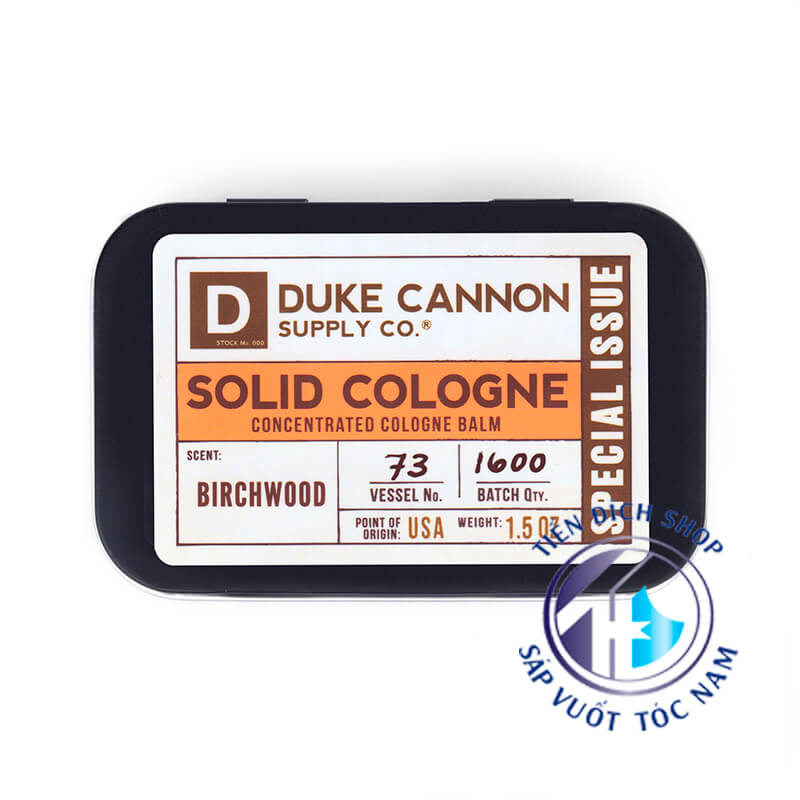Duke Cannon SPECIAL ISSUE – BRICH WOOD