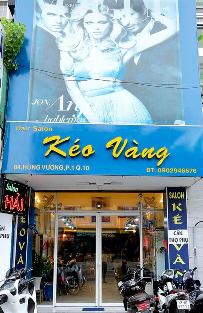 tiệm tóc nam giới tp.Hồ Chí Minh kéo vàng