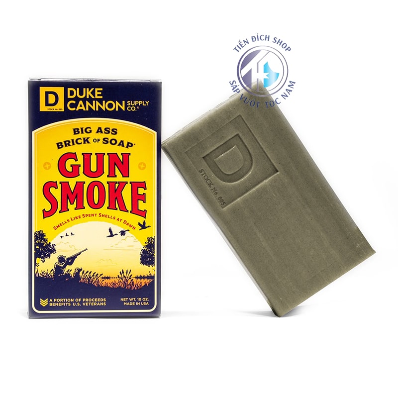 Duke Cannon Soap - Big Ass Brick of Gun Smoke