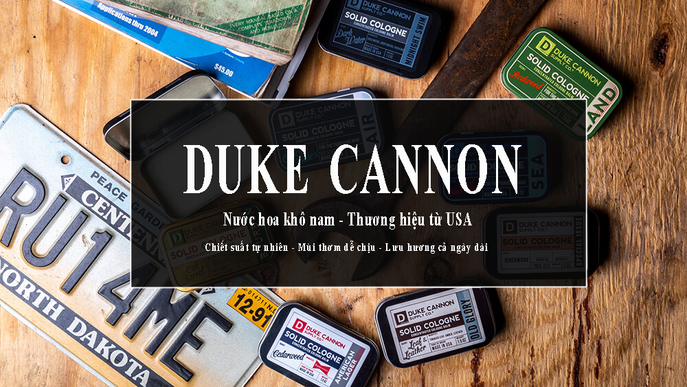 nước hoa khô Duke Cannon USA