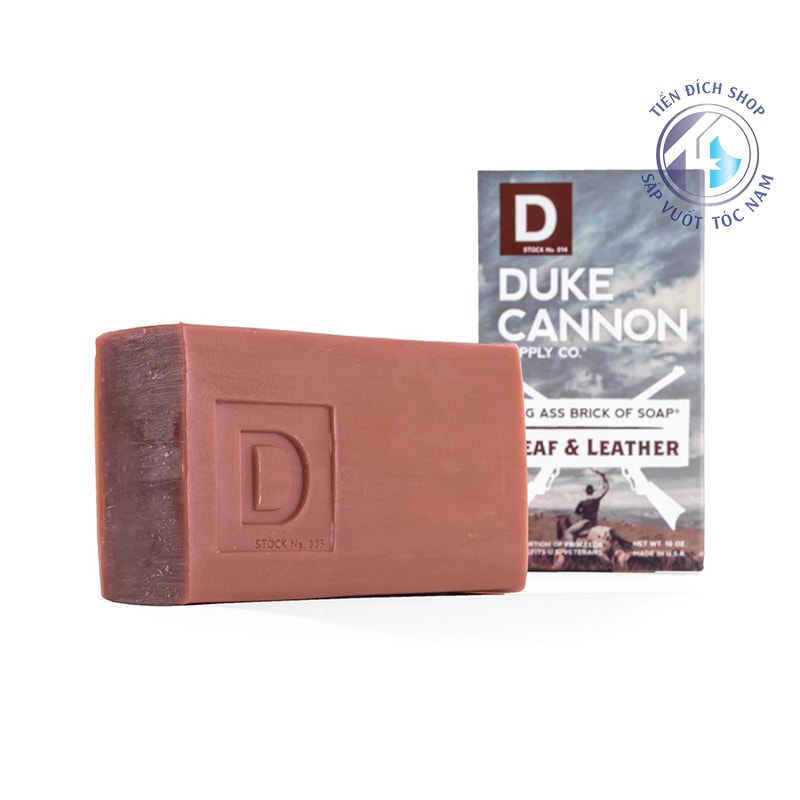 BIG ASS BRICK OF SOAP - LEAF AND LEATHER