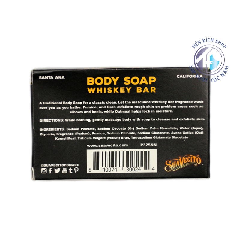 Suavecito Body Soap – Whiskey Bar