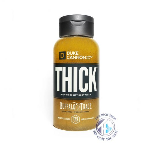 Sữa tắm Duke Cannon Thick Body Wash Buffalo Trace - Hương  Bourbon Oak Barrel