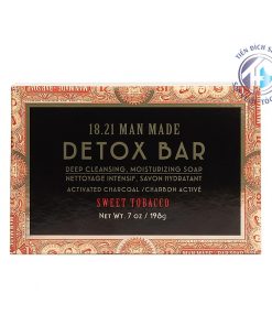 Cục xà bông 18.21 Man Made Detox Bar chính hãng
