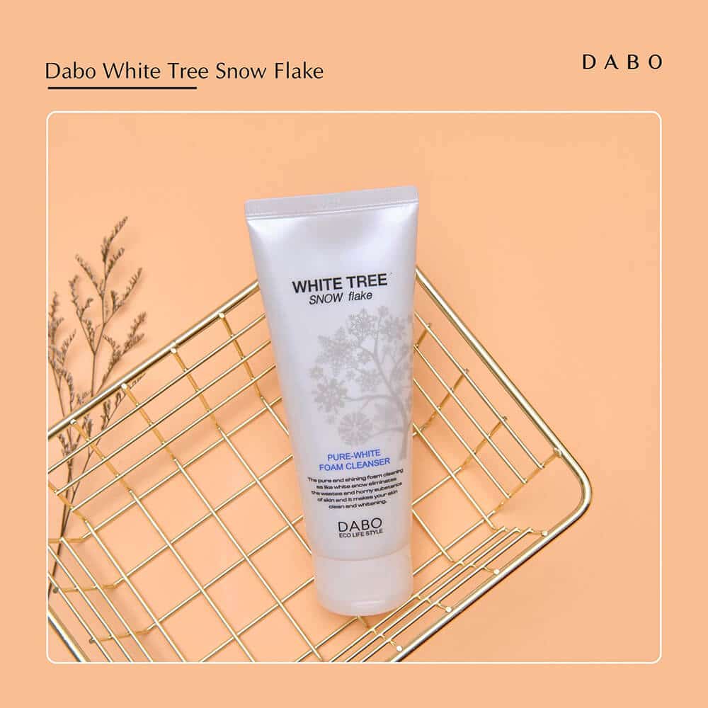 Sữa rửa mặt Dabo Tuyết Trắng