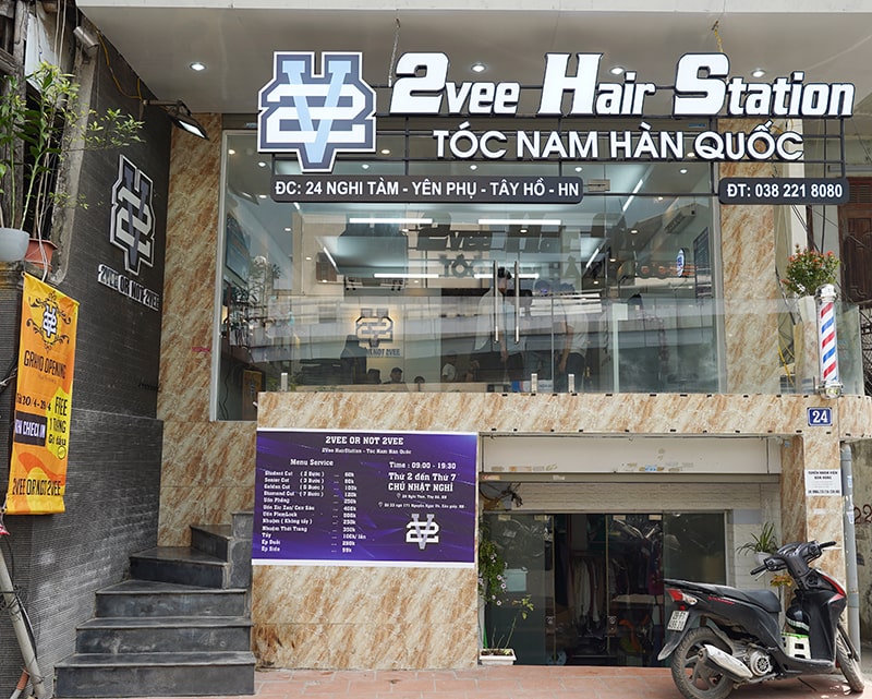 cắt tóc phái nam đẹp mắt ở Hà Nội