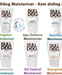 kem dưỡng ẩm Bulldog Moisturiser: Original, Sensitive, Oil Control, Energising, Age Defence, Protective