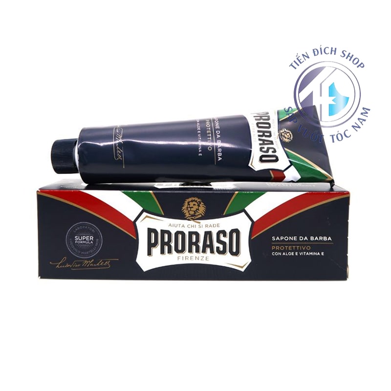 Kem cạo râu Proraso Protective and Moisturizing Shaving Cream (màu tím)