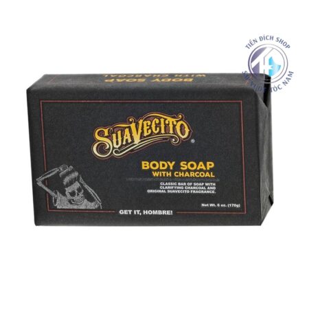 xà phòng nam Suavecito Body Soap With Charcoal