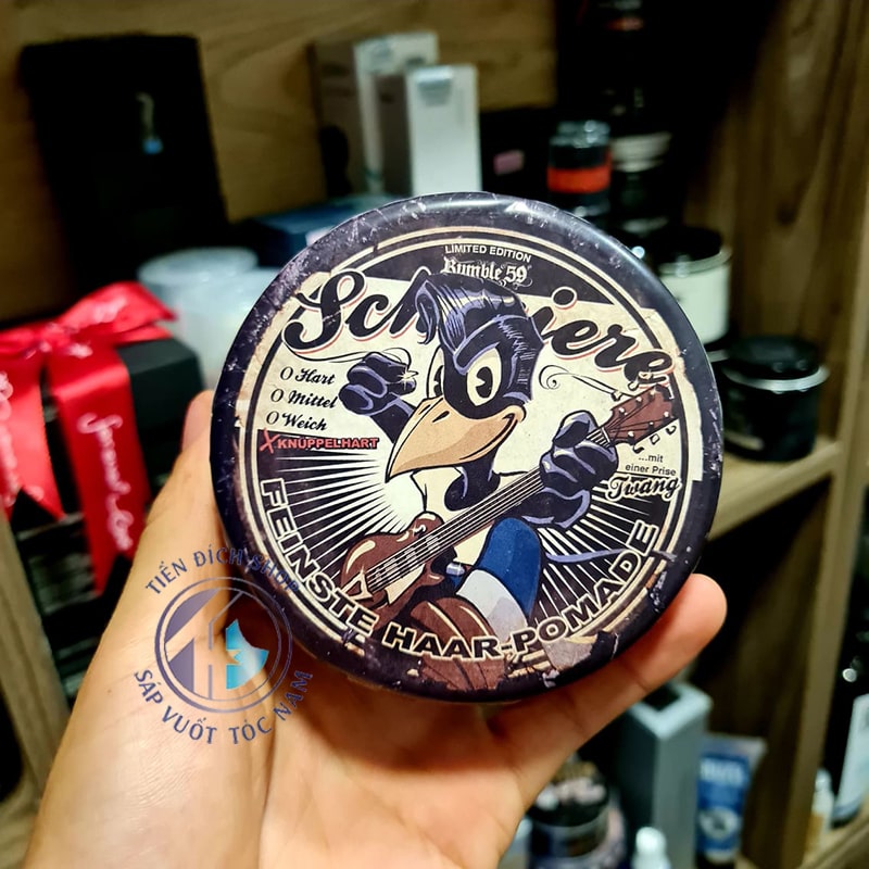 Schmiere Rock Hard Low End Lou Pomade - Limited Edition