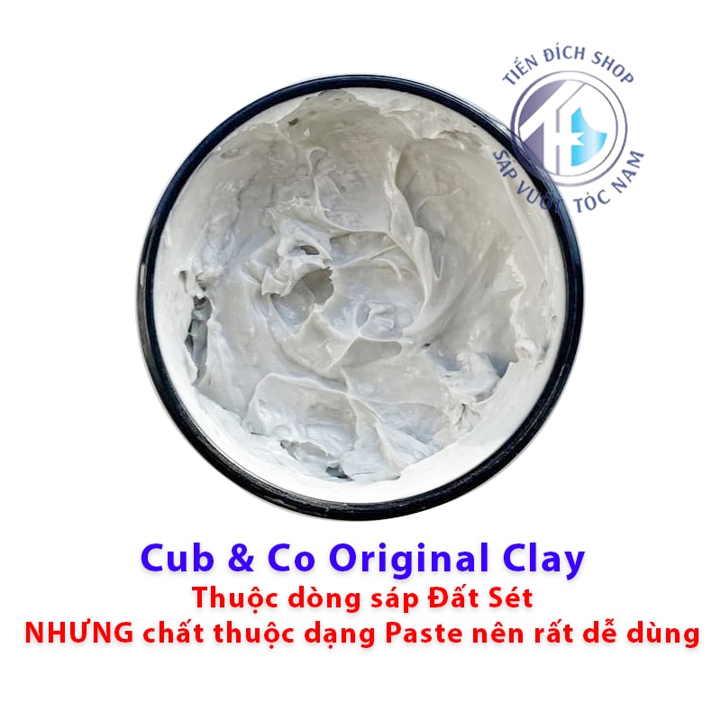 sáp vuốt tóc Cub & Co Original Clay