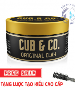 sáp vuốt tóc Cub & Co Original Clay