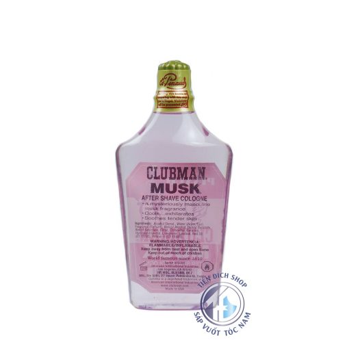 Clubman Musk After Shave Cologne 177ml