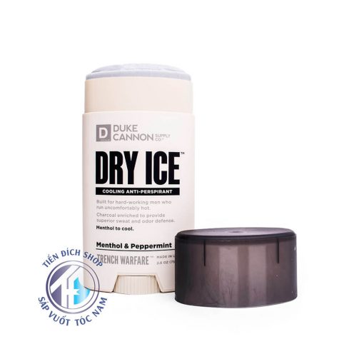 Lăn nách Duke Cannon Dry Ice Cooling Anti-Perspirant (Pepermint & Musk) 