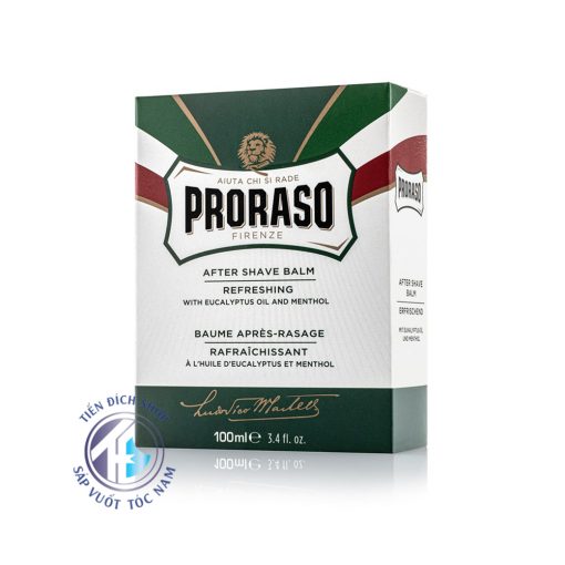 Proraso Aftershave Green Balm Menthol Eucalyptus
