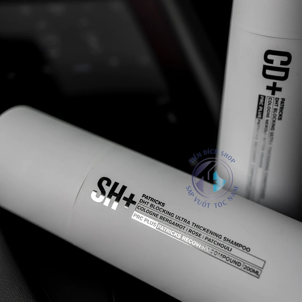 dầu gội Patricks Sh Plus - Dht Blocking Ultra Thickening Shampoo - 200ml