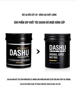Sáp Dashu For Men Original Super Mat 100ml