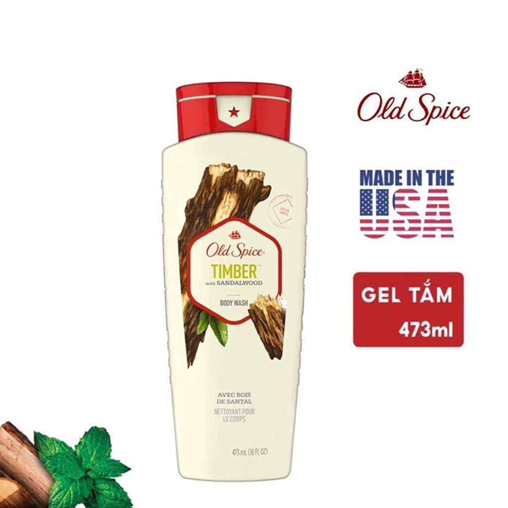 Sữa tắm nam Old Spice Timber