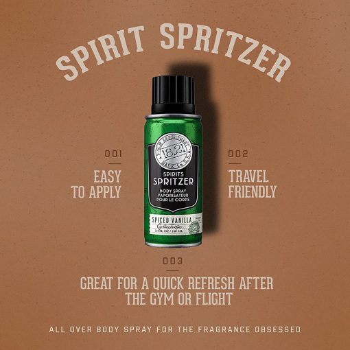 Xịt khử mùi 18.21 Man Made Spirits Spritzer - Spiced Vanilla