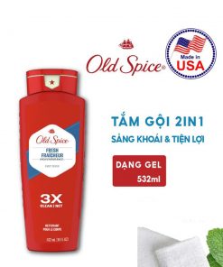 2in1 Old Spice High Endurance Hair Body Wash 532ml