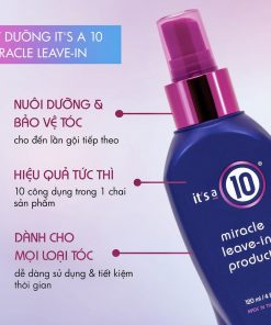 xịt dưỡng It’s a 10 Miracle Leave-In Product