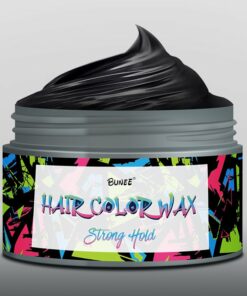 BUNEE Color Hair Mud Styling Matte Hair Wax đen