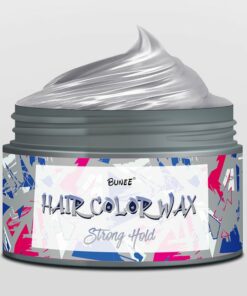 BUNEE Color Hair Mud Styling Matte Hair Wax XÁM