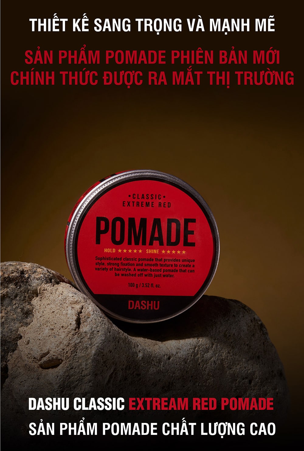Dashu Classic Renewal Extreme Red Pomade
